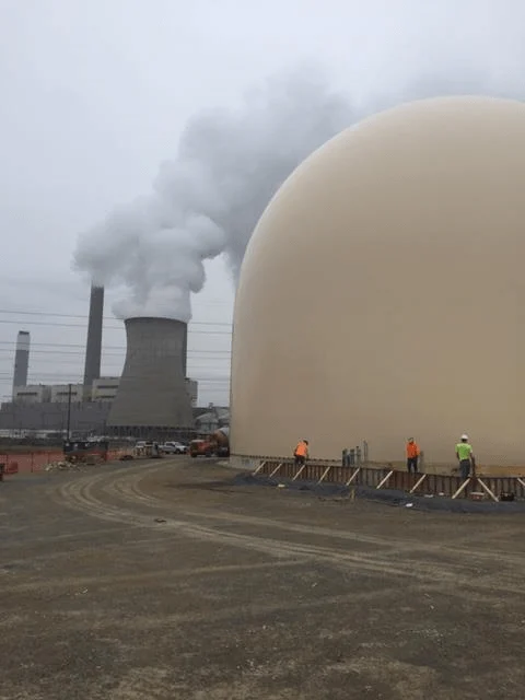 boral fly-ash storage dome technology customer