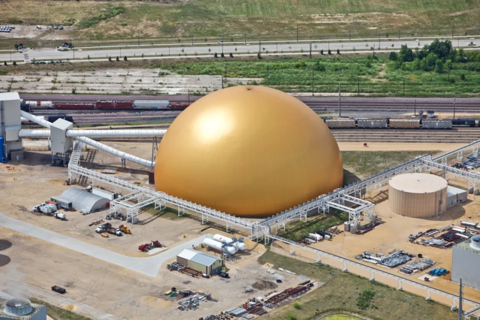 ADM coal storage