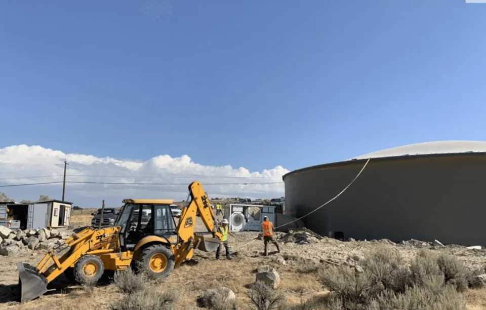Domes in the news: Iona water tank