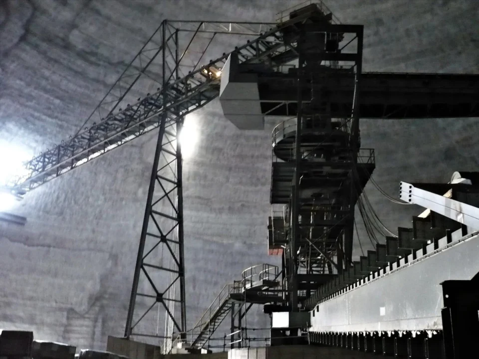 Coal Bulk Storage Dome Reclaim