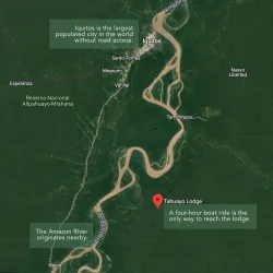 Peru Trip Map