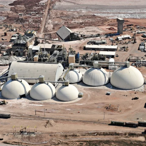 Intrepid Potash Plant - Fertilizer Bulk Storage