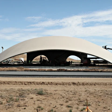 Spaceport American Operations Center Construction